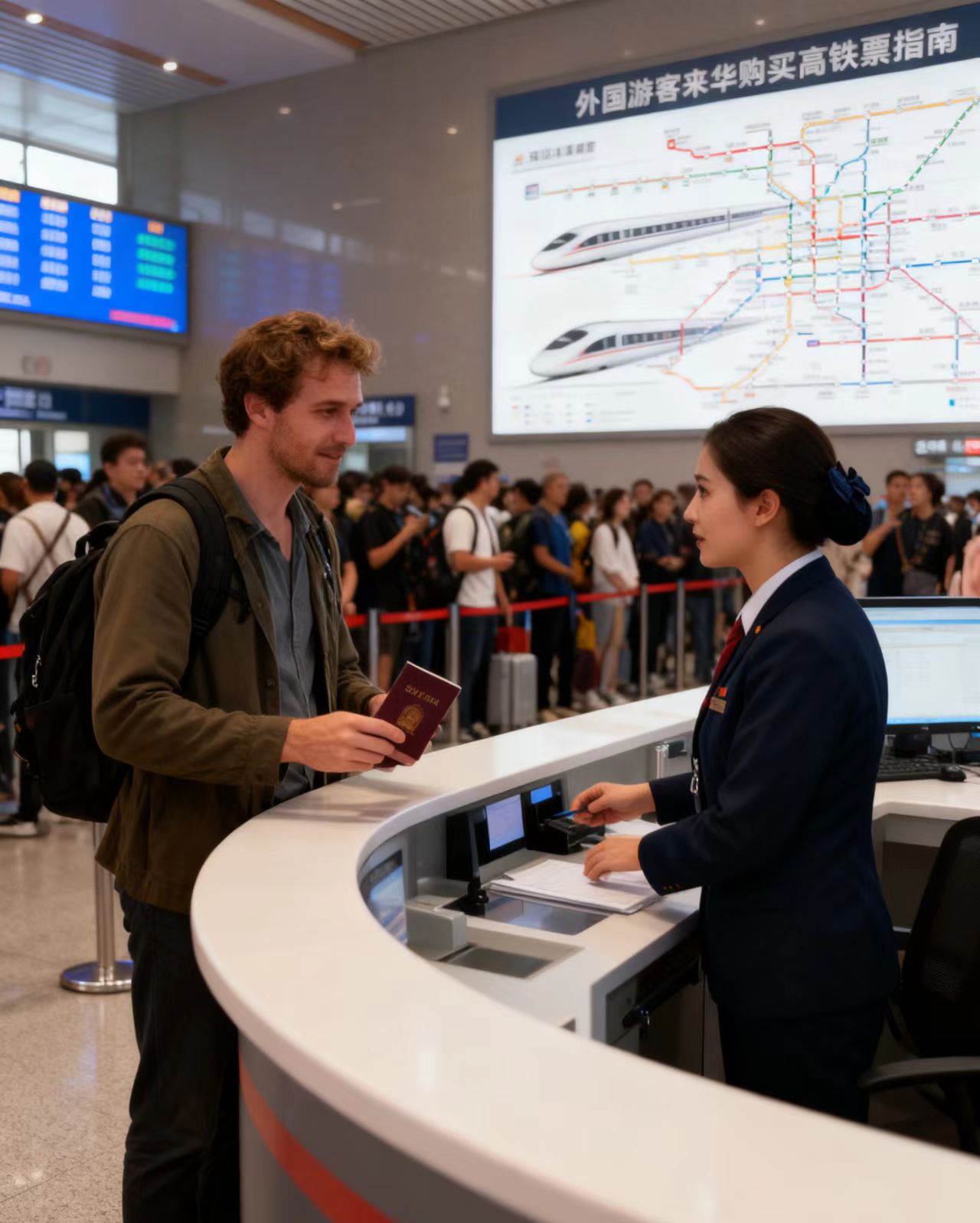 How Foreign Travelers Buy High-Speed Train Tickets in China 🚄