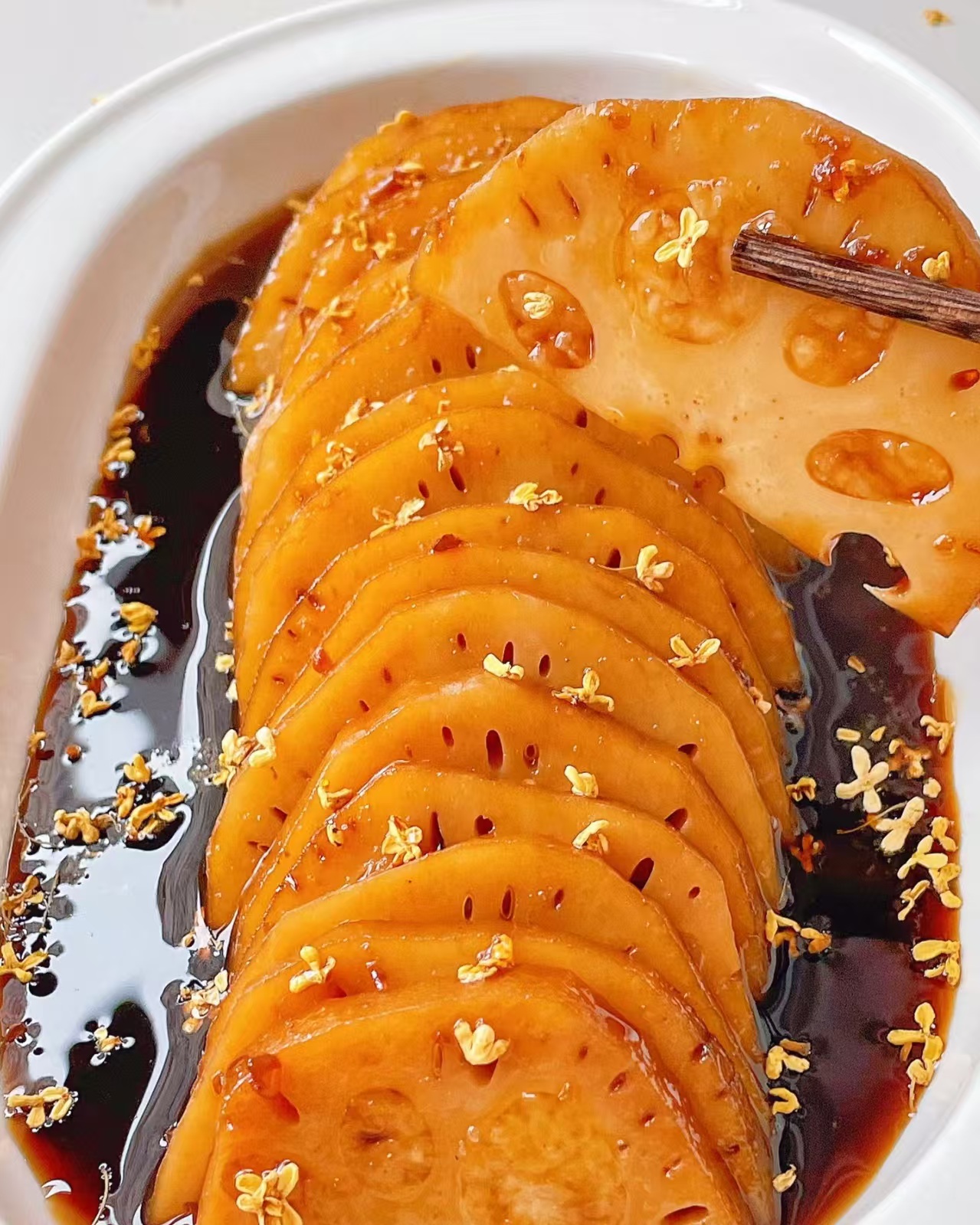 🍯🌸 Osmanthus Sweet Lotus Root (桂花糖藕)
